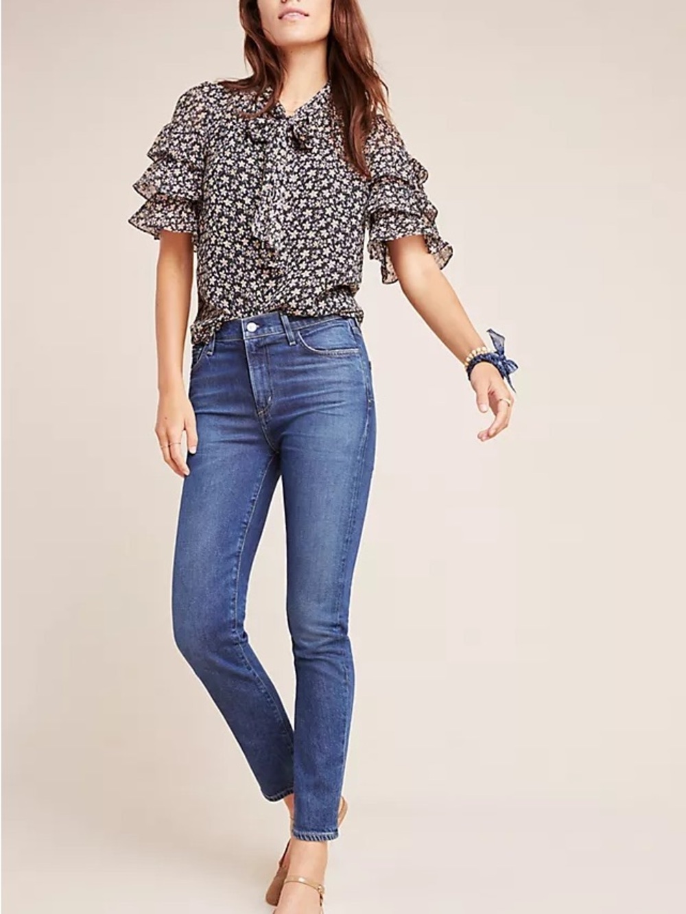 Citizens of Humanity Harlow Ankle Mid Rise Slim Jeans